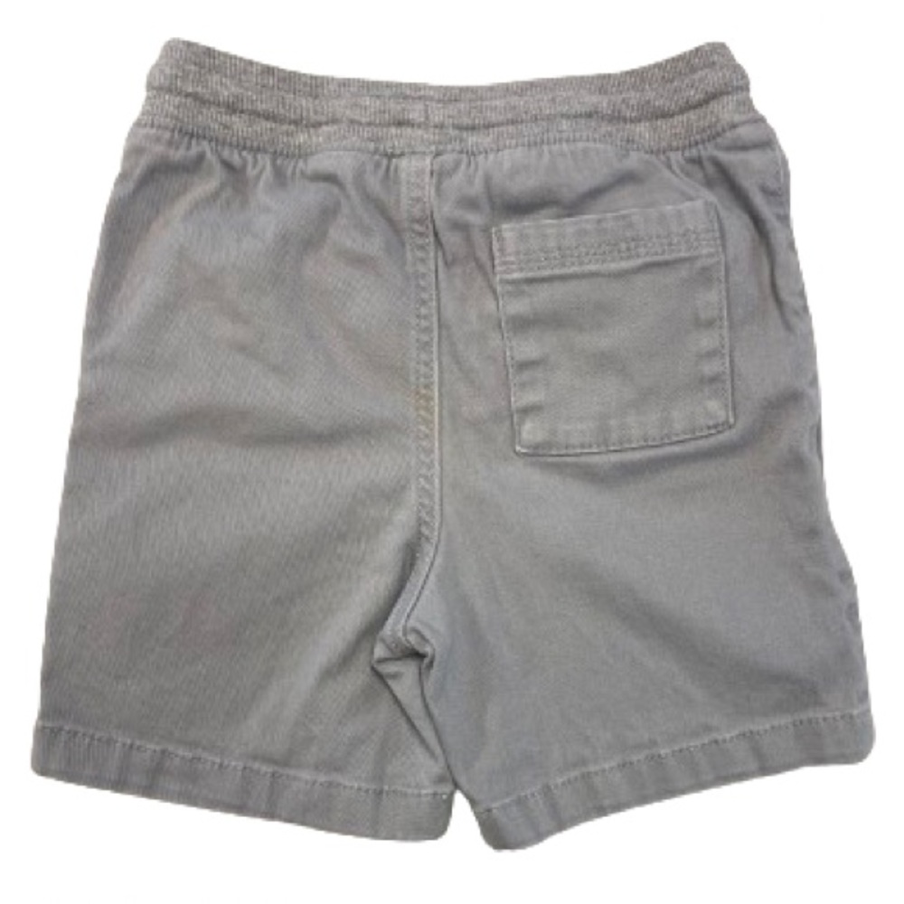 Boy’s Jumping Beans Gray Drawstring Chino Shorts With Comfort Waistband - 3T - Picture 2 of 3
